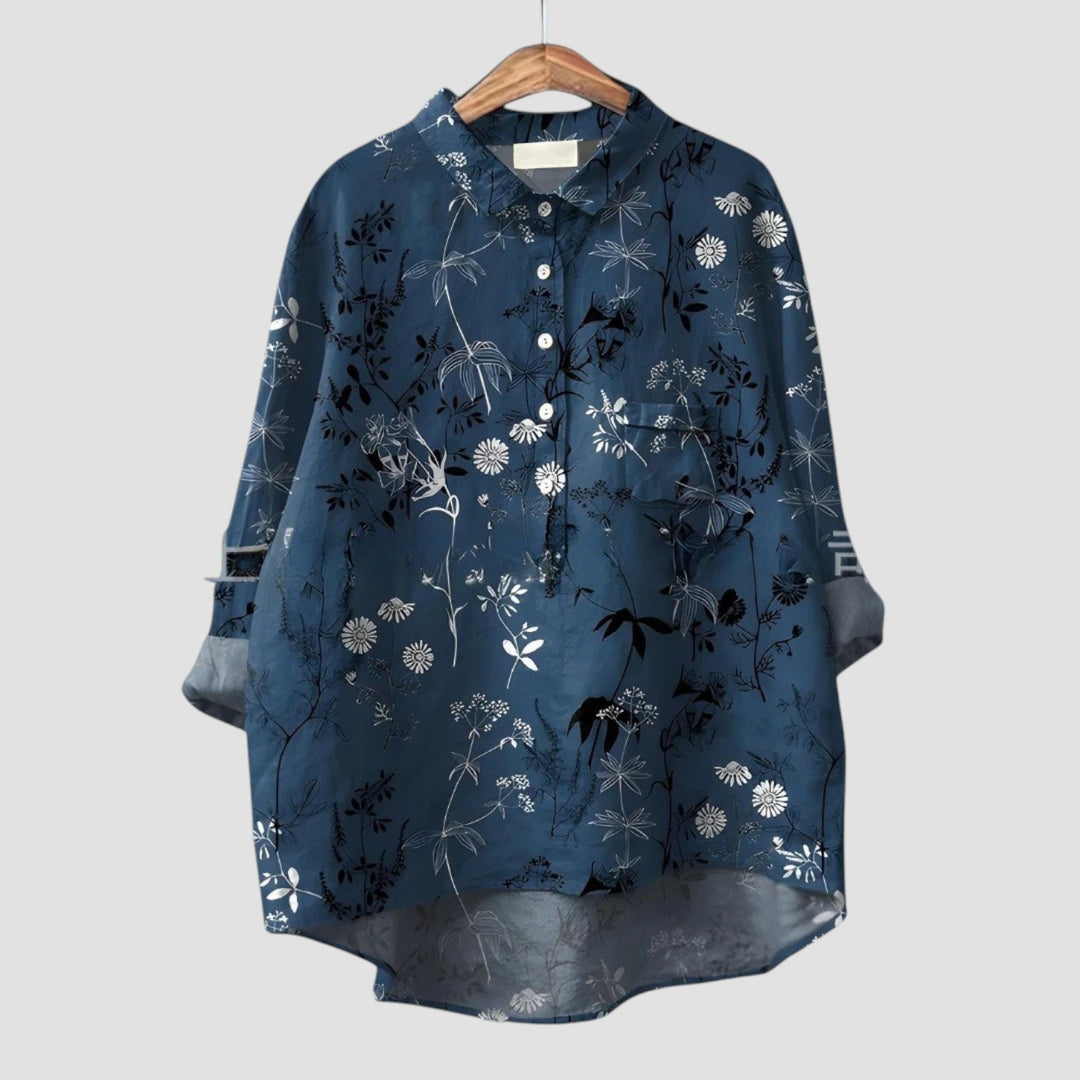 Eva ⏐ Elegant Women's Shirt with Bold Pattern