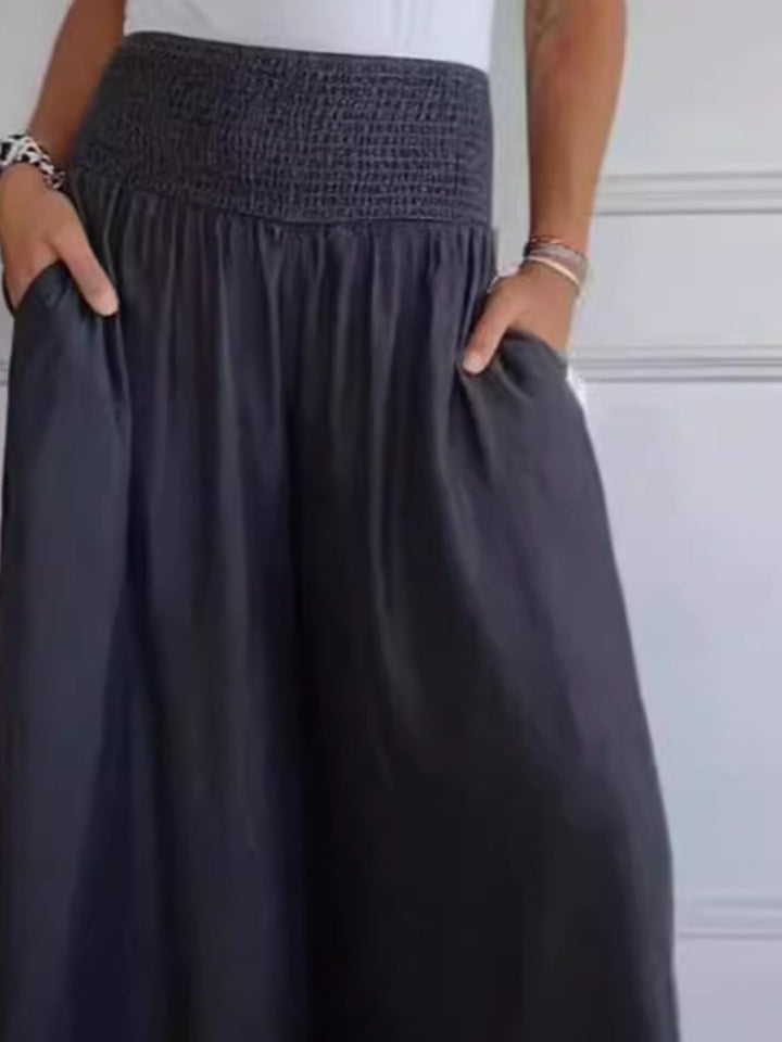 Marlene | Loose-fitting cotton pants for summer