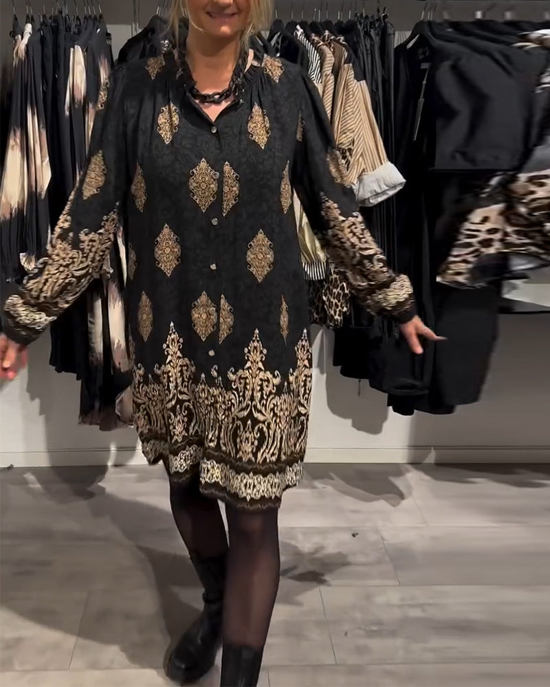 Isabel | Vintage-Inspired Dress with Button Placket