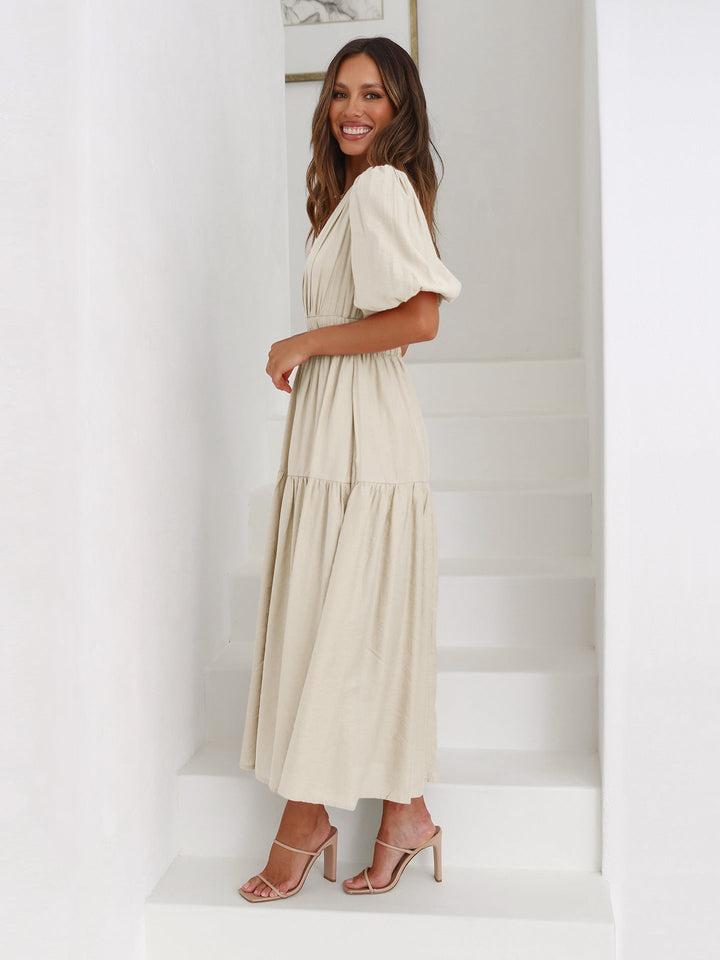 Melanie ™ - V-Neck Flow Dress