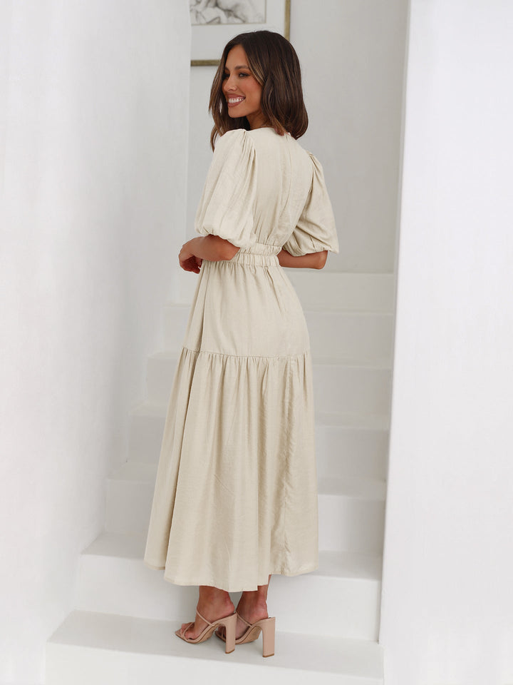 Melanie ™ - V-Neck Flow Dress