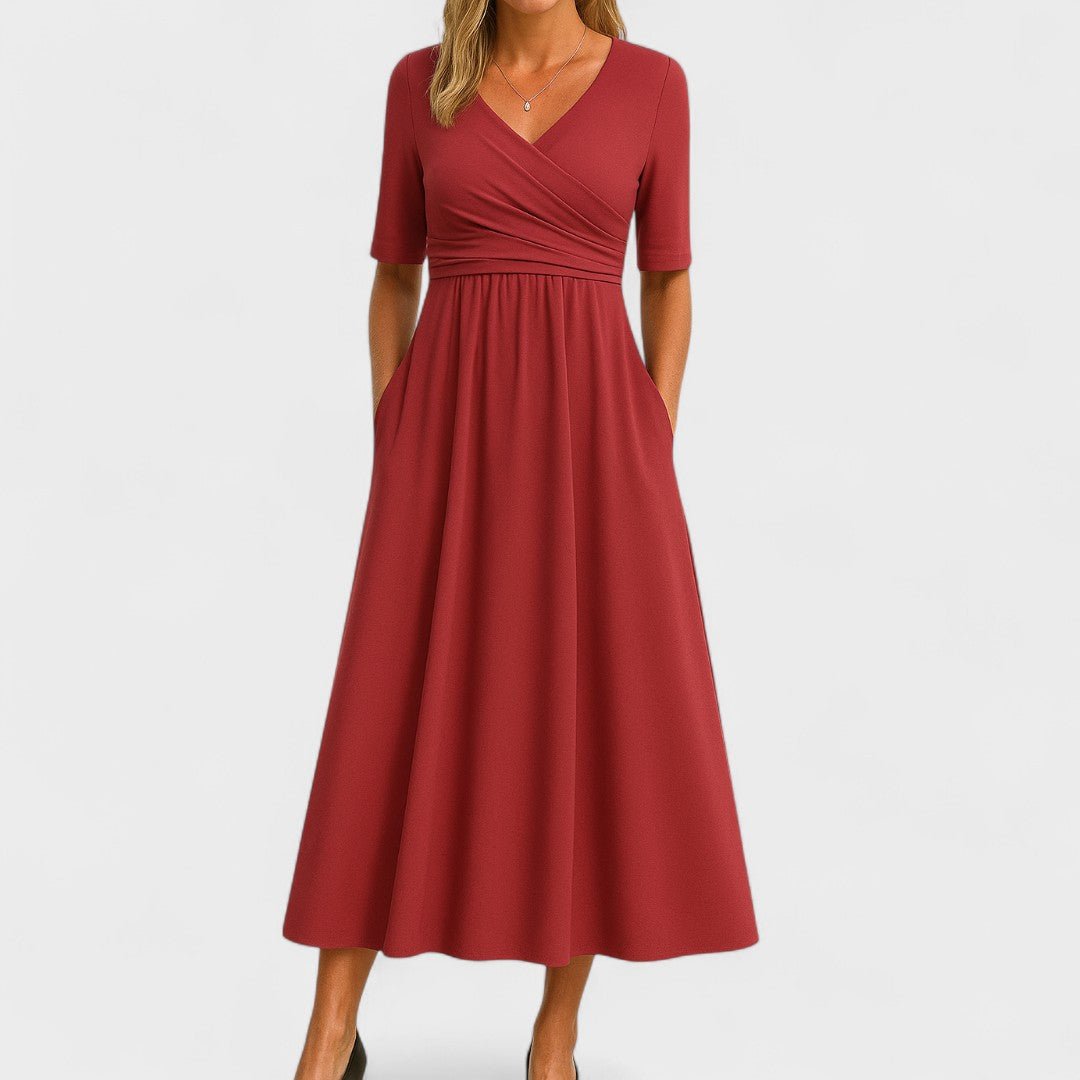 Phoebe - Elegant Midi Dress