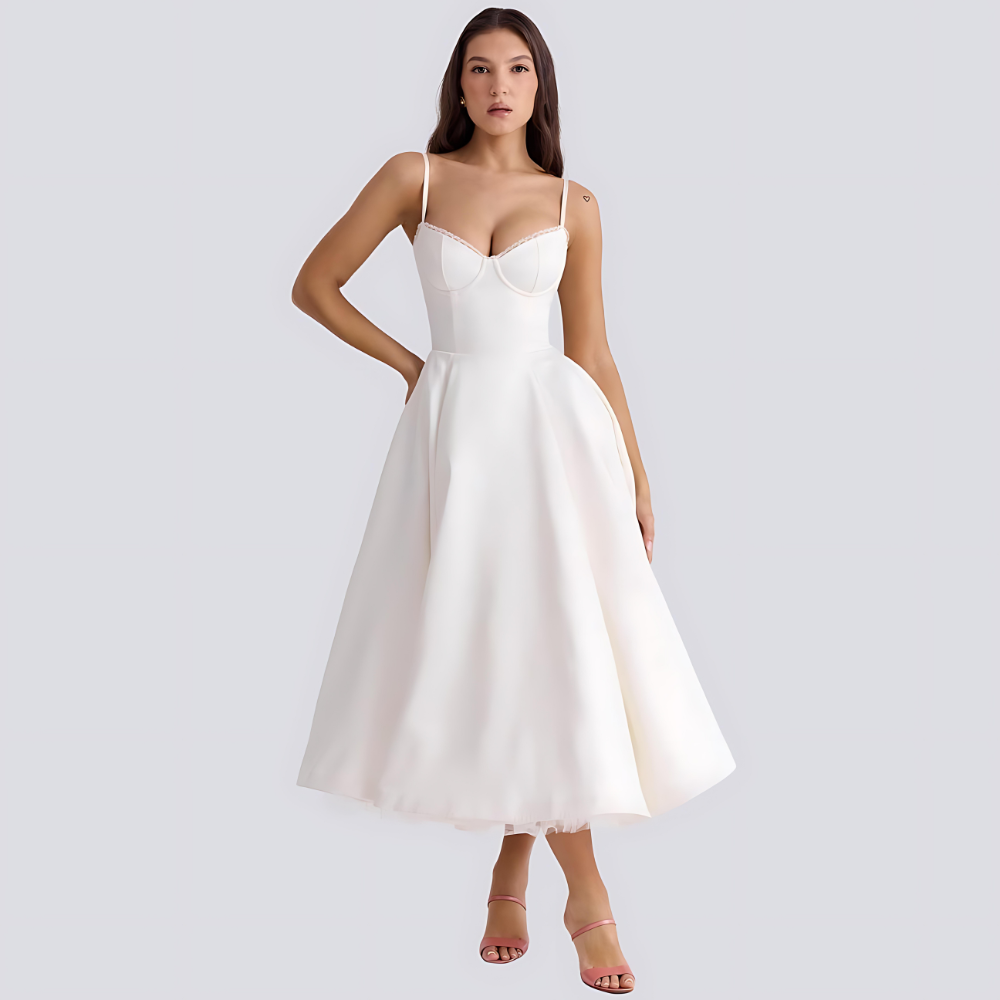 Karolina | Romantic Long Dress with Elegant Details