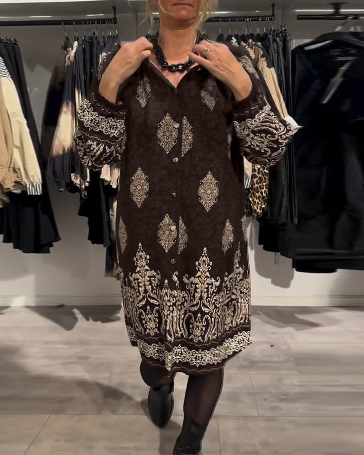 Isabel | Vintage-Inspired Dress with Button Placket