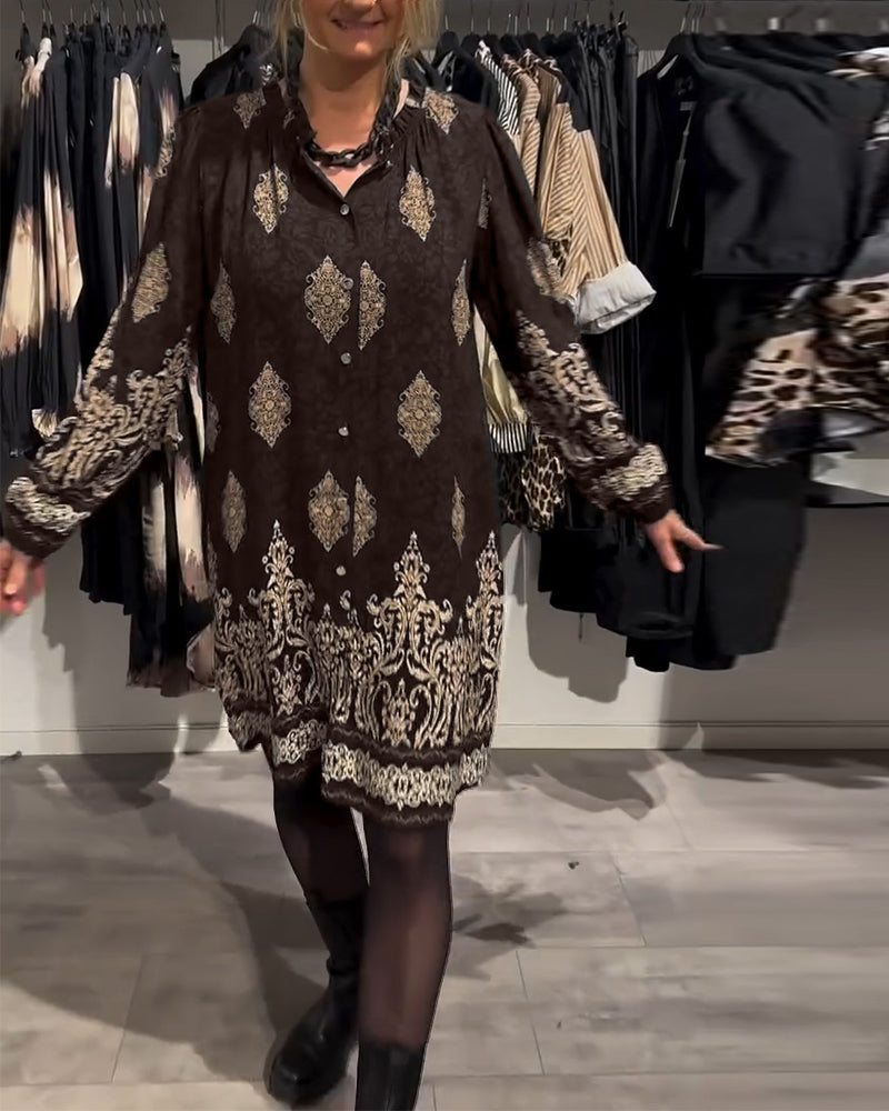 Isabel | Vintage-Inspired Dress with Button Placket