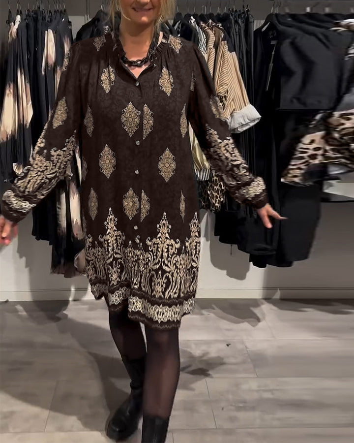 Isabel | Vintage-Inspired Dress with Button Placket