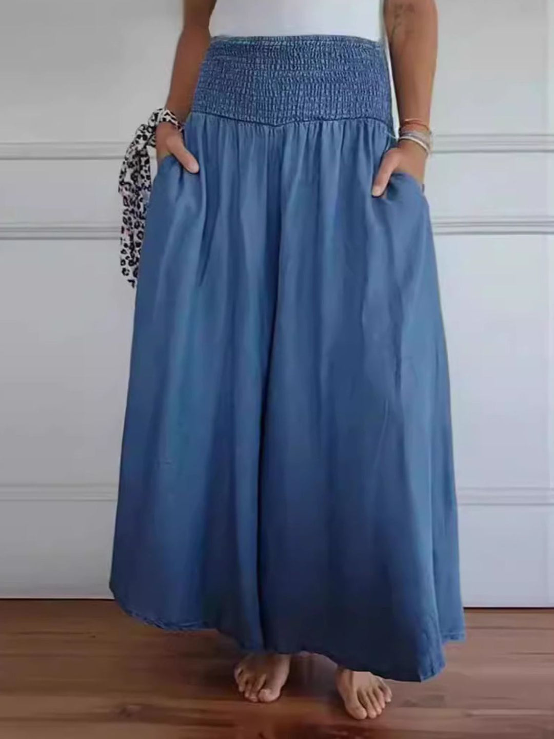Marlene | Loose-fitting cotton pants for summer