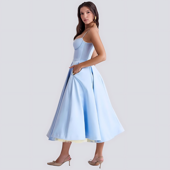 Karolina | Romantic Long Dress with Elegant Details