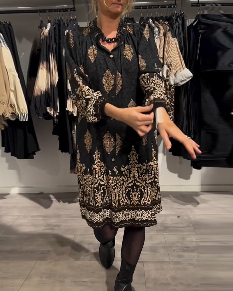 Isabel | Vintage-Inspired Dress with Button Placket