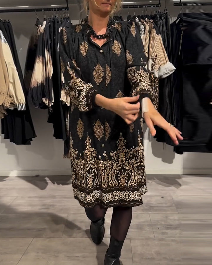 Isabel | Vintage-Inspired Dress with Button Placket