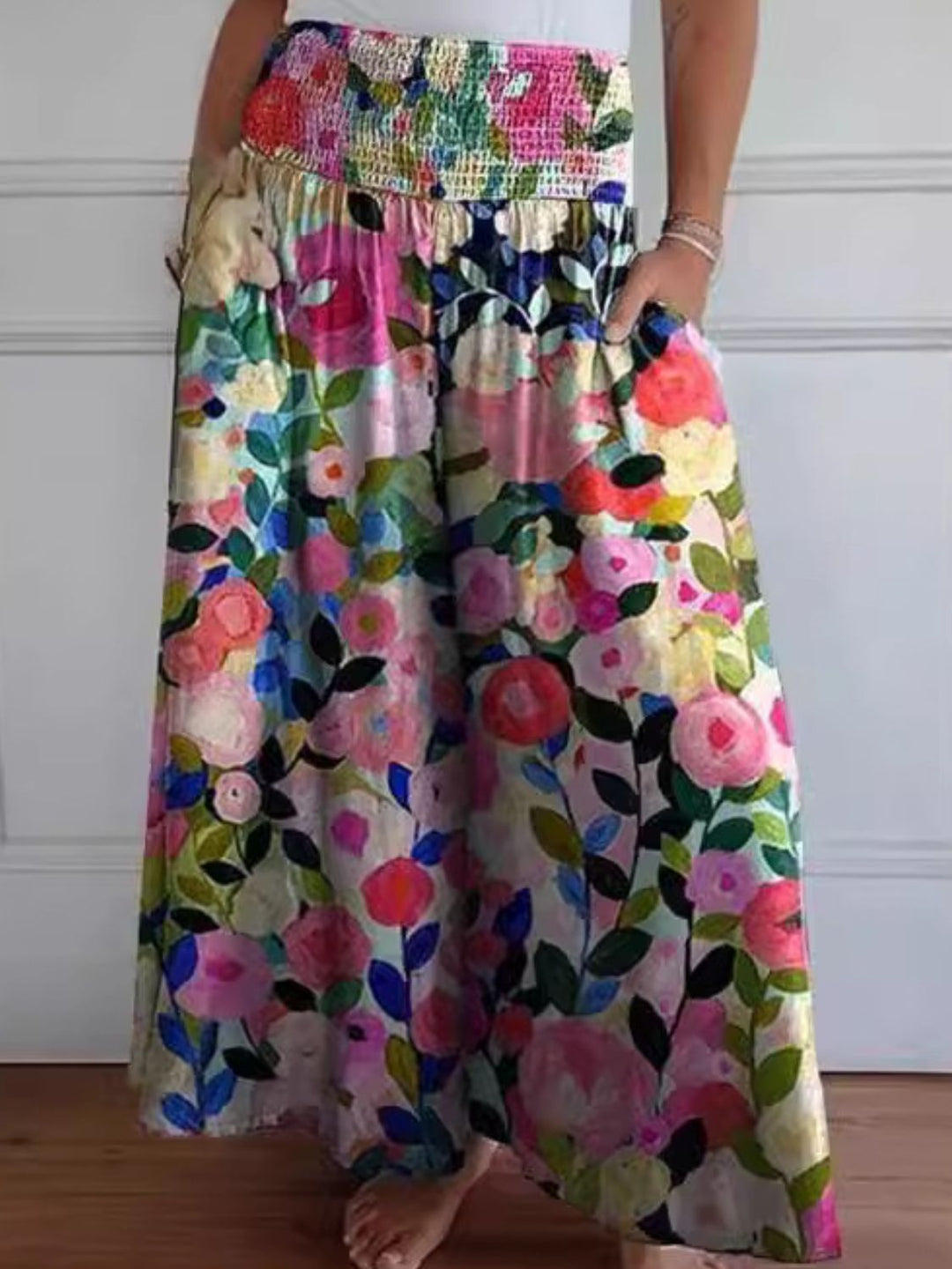 Marlene | Loose-fitting cotton pants for summer