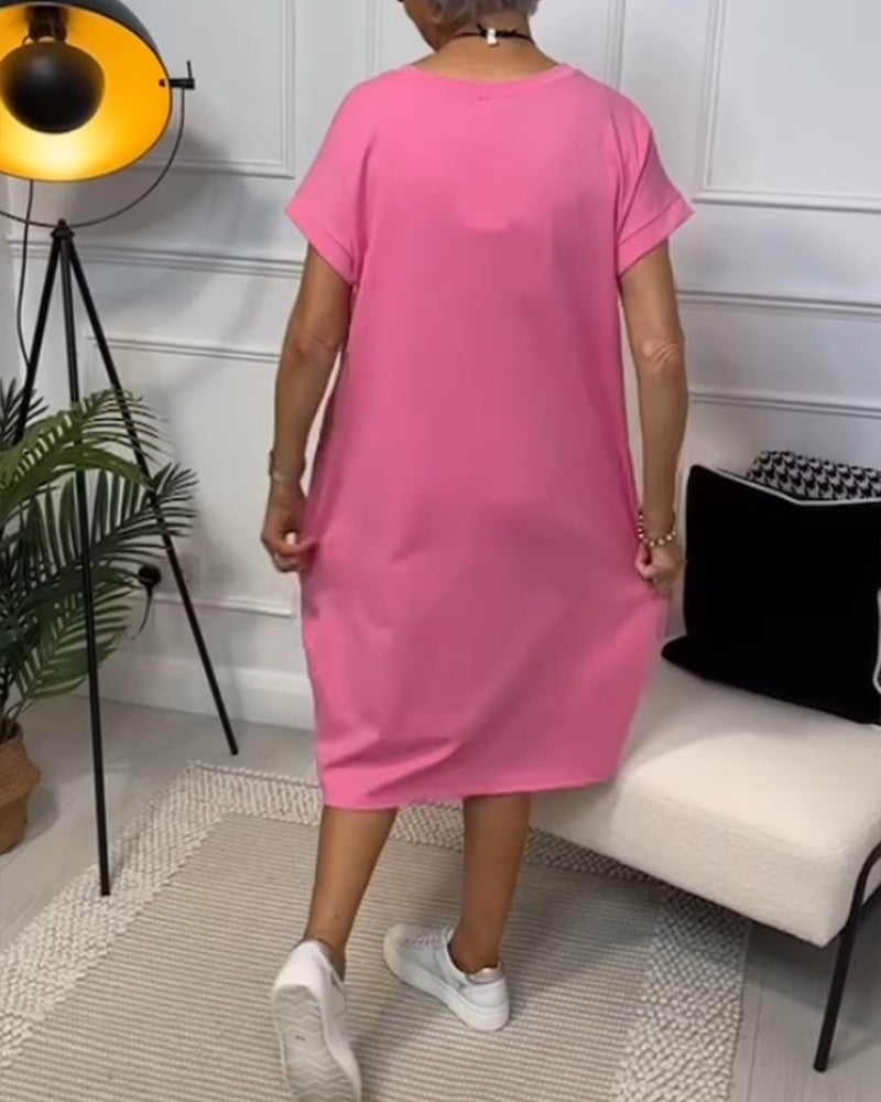 Susanna | Airy Summer Dress with Round Neckline