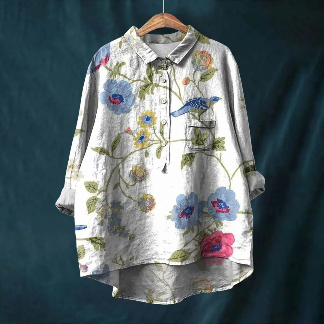 Hannah - Floral Print Blouse