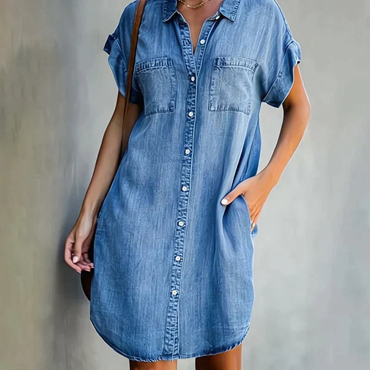 Aubree | Casual Denim Dress