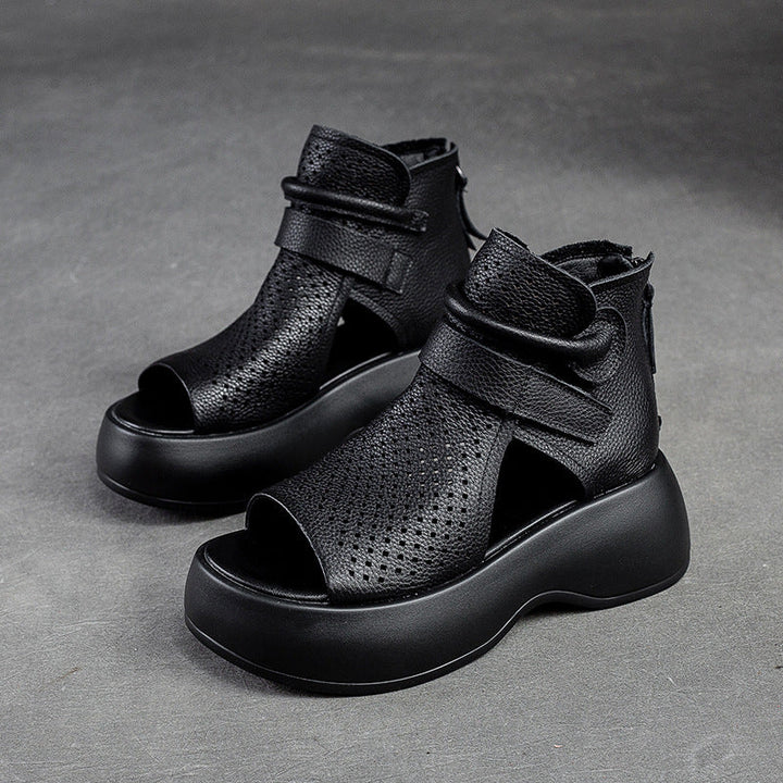 Mira - Classic Leather Orthopedic Sandals