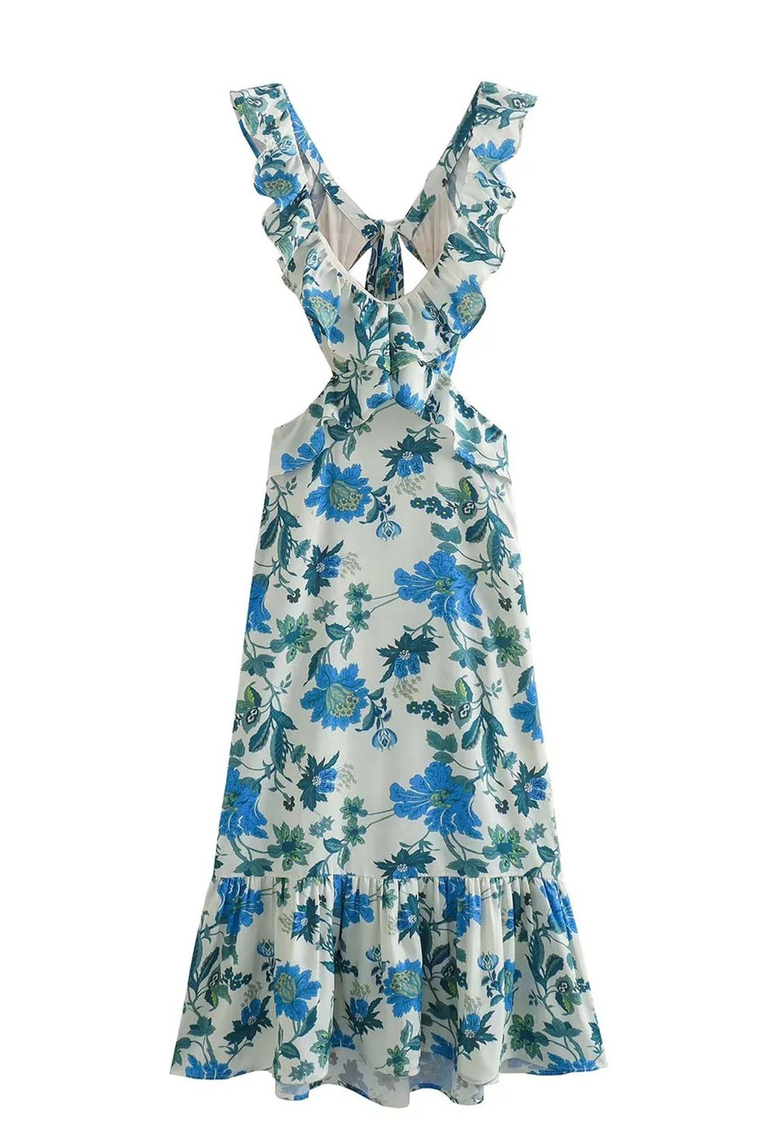 Ariella™ | Ruffled Floral Dress