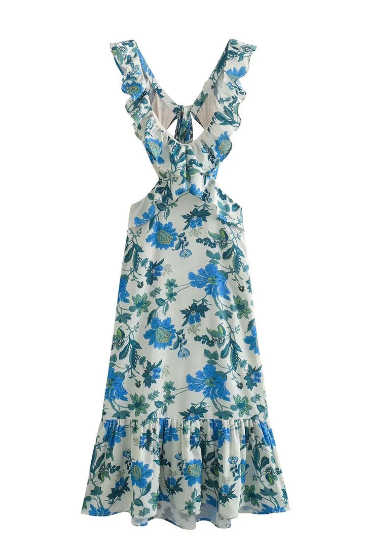 Ariella™ | Ruffled Floral Dress