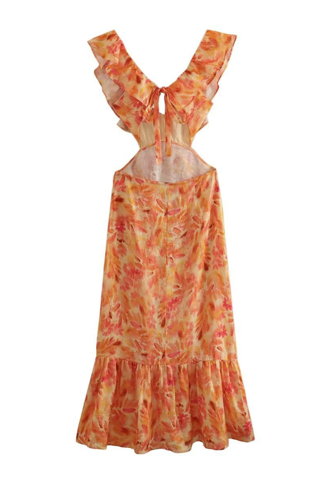 Ariella™ | Ruffled Floral Dress