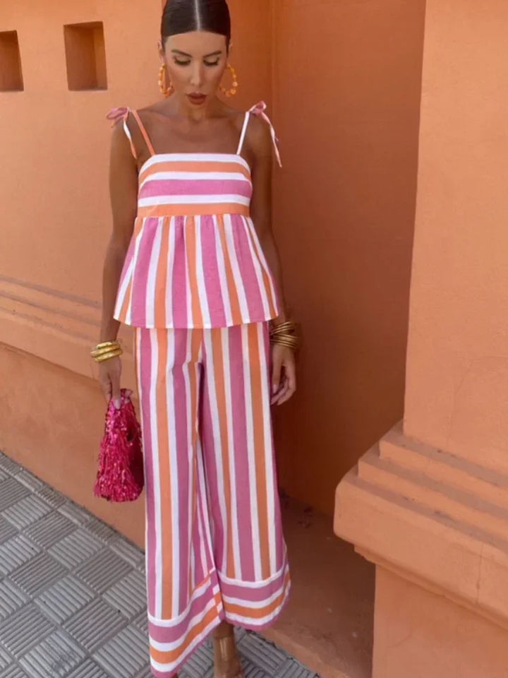 Hannah™ | Elegant Printed Summer Outfit for Women