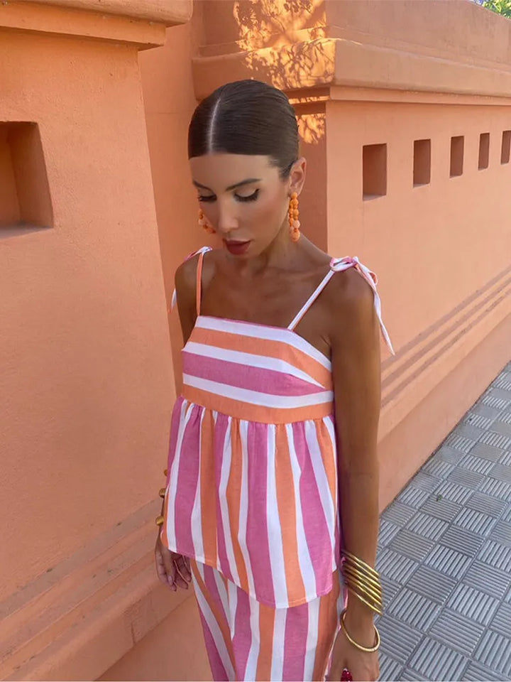 Hannah™ | Elegant Printed Summer Outfit for Women