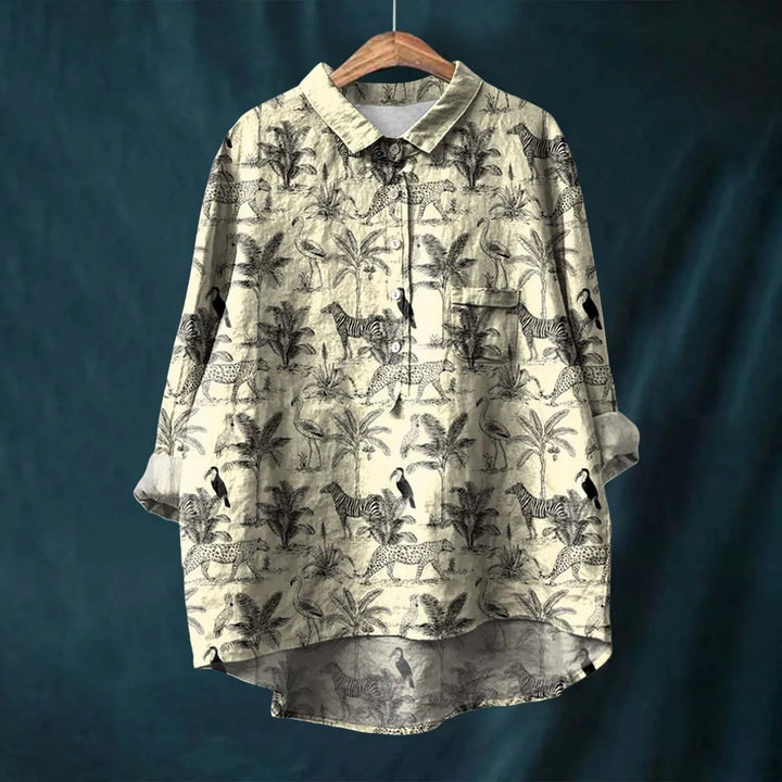 Hannah - Floral Print Blouse