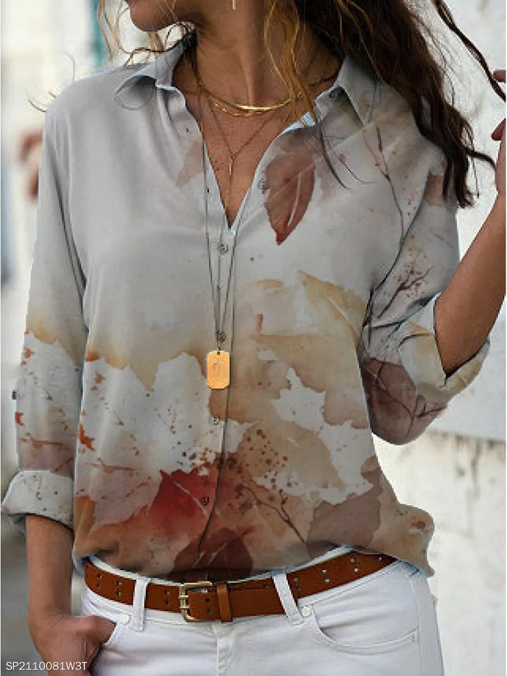 Aurela Mist - Elegant loose blouse for Spring & Summer