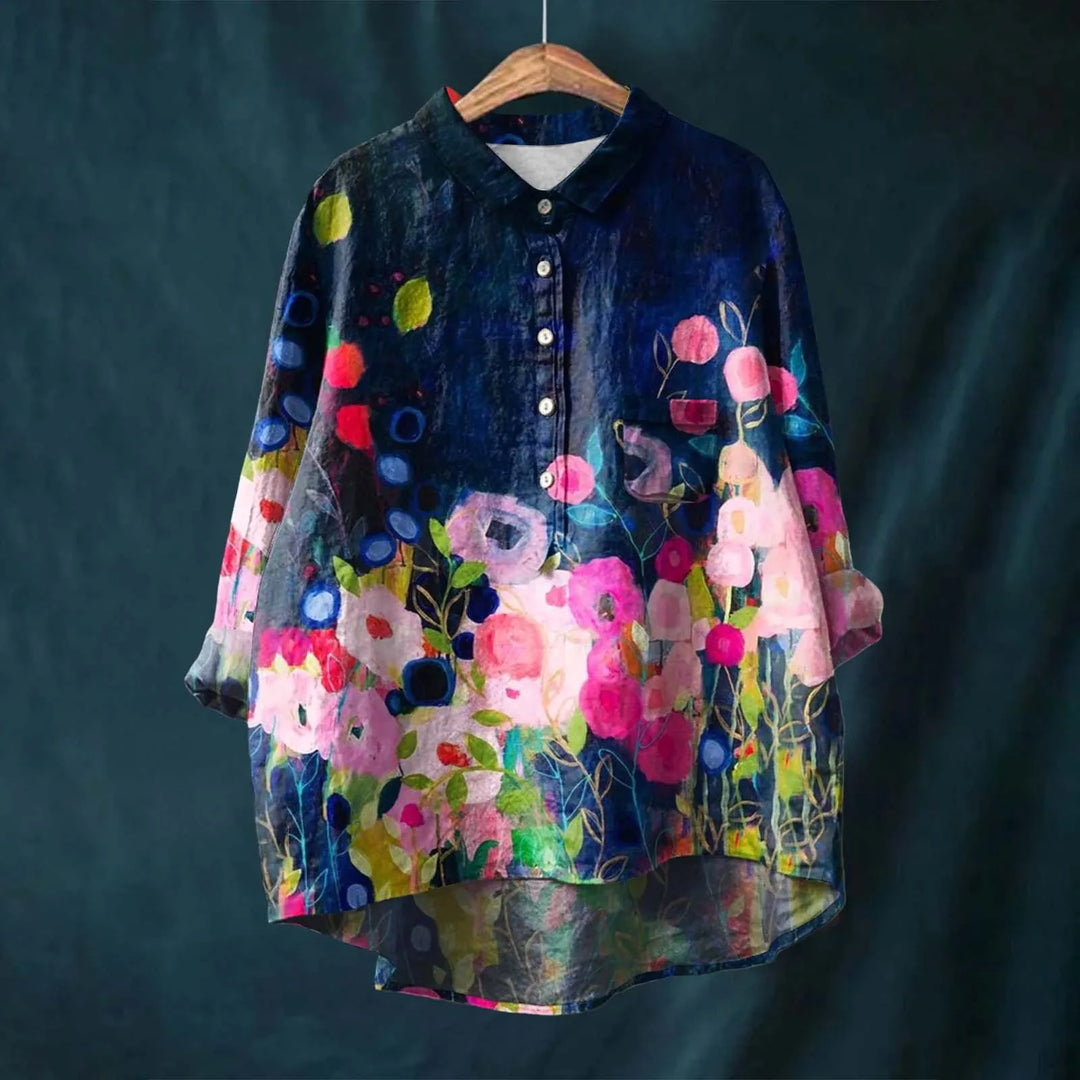 Hannah - Floral Print Blouse
