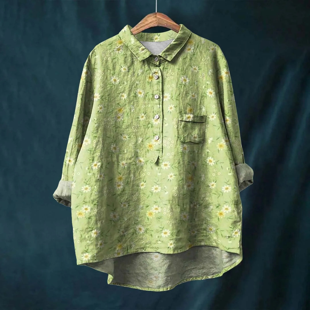 Hannah - Floral Print Blouse