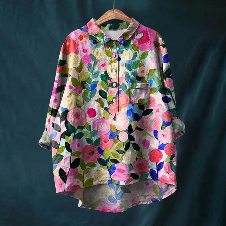Hannah - Floral Print Blouse