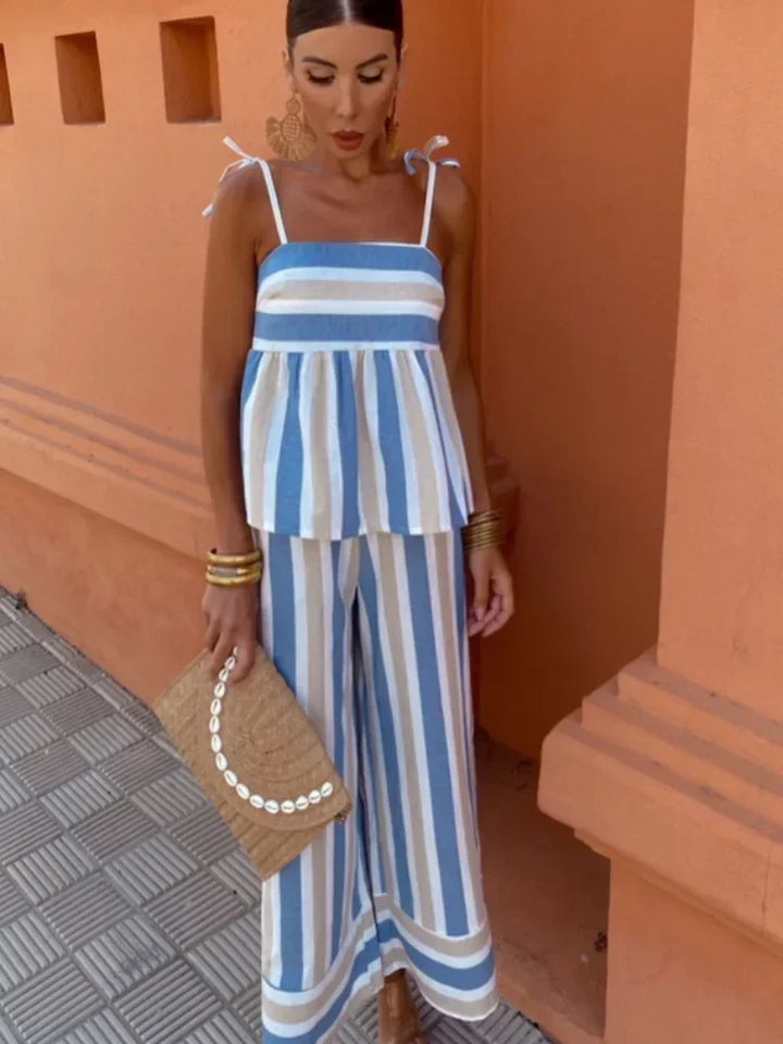 Hannah™ | Elegant Printed Summer Outfit for Women