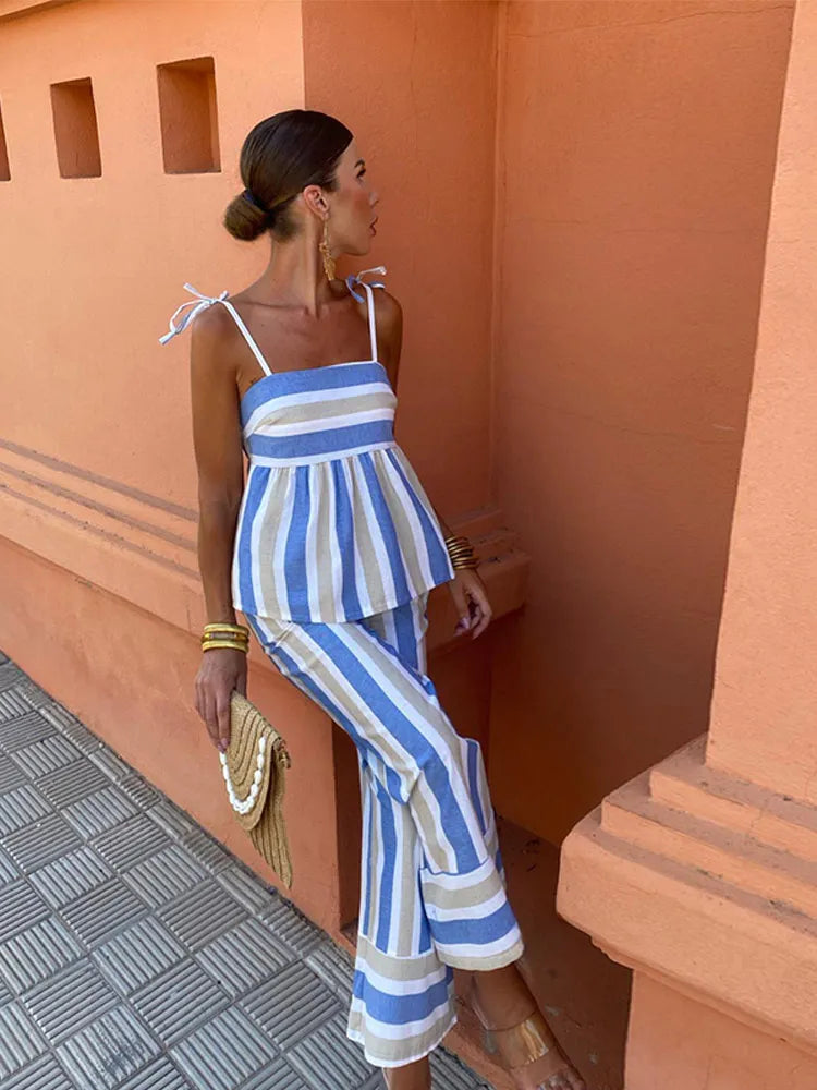 Hannah™ | Elegant Printed Summer Outfit for Women