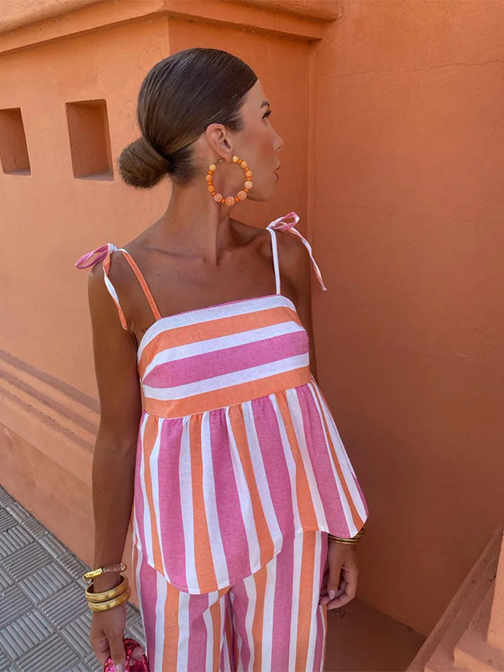 Hannah™ | Elegant Printed Summer Outfit for Women