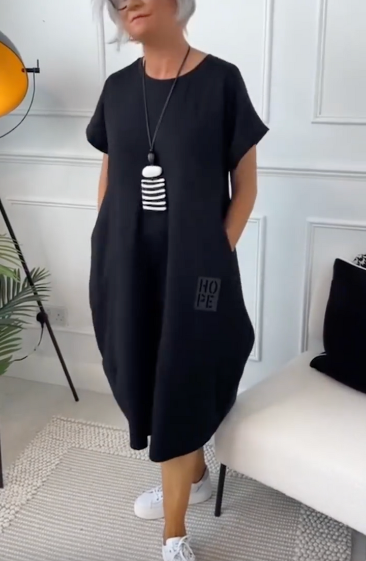 Susanna | Airy Summer Dress with Round Neckline