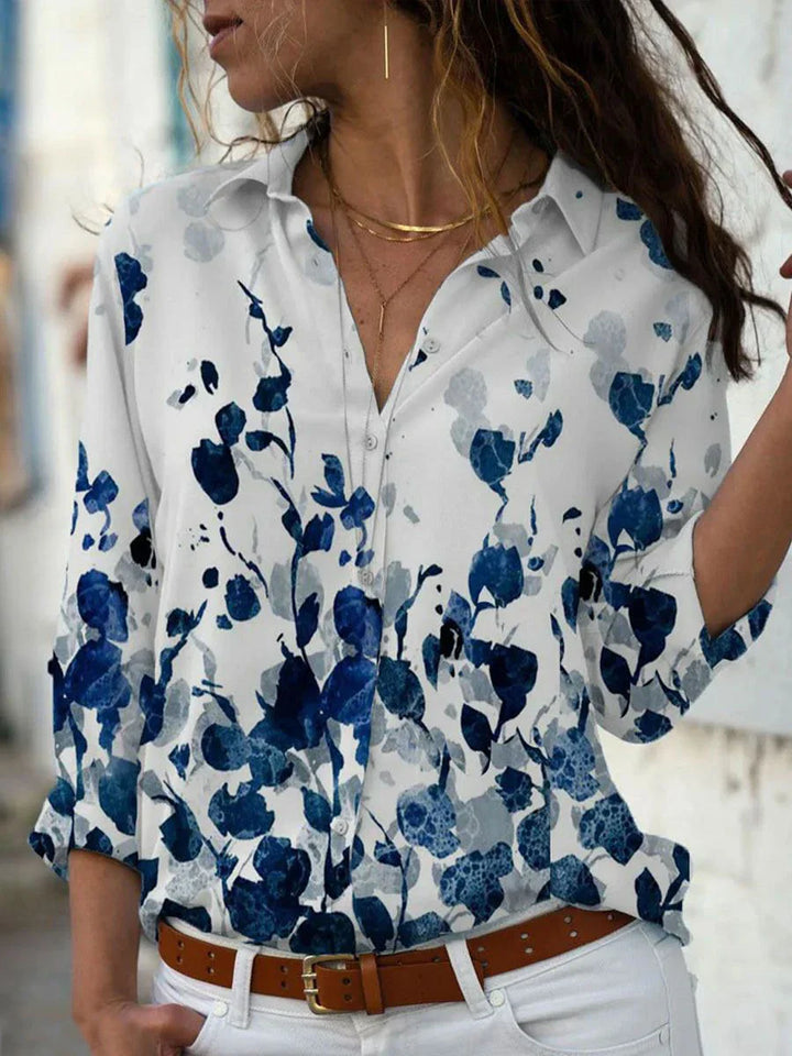 Aurela Mist - Elegant loose blouse for Spring & Summer