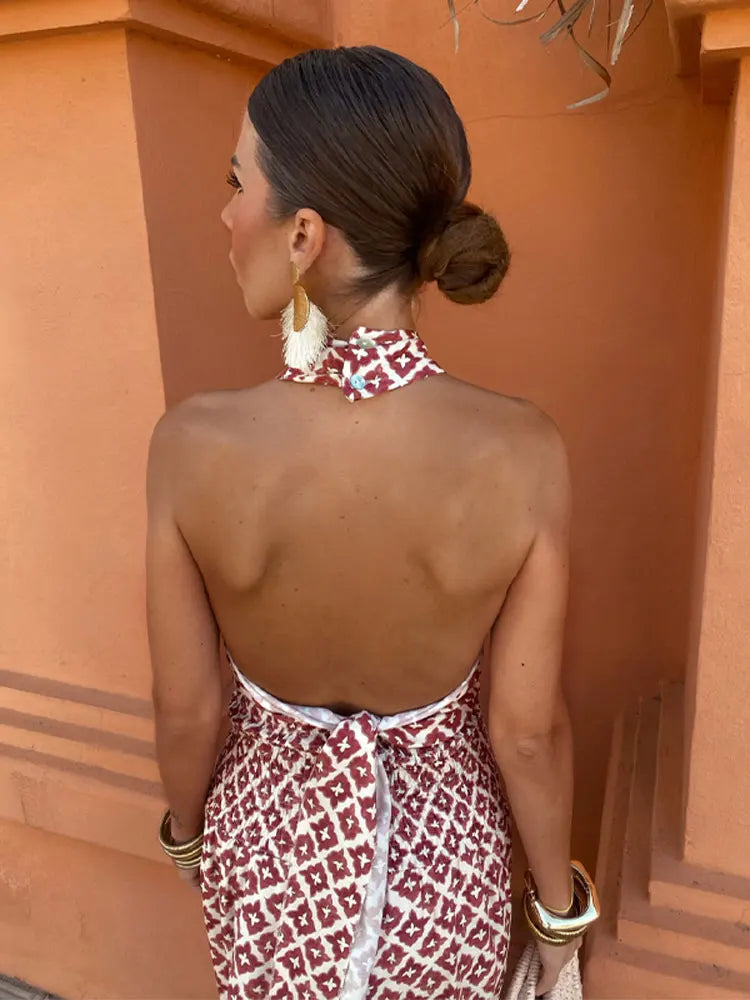 Haley™ | Chic Midi Dress for Women with Off-Shoulder Design