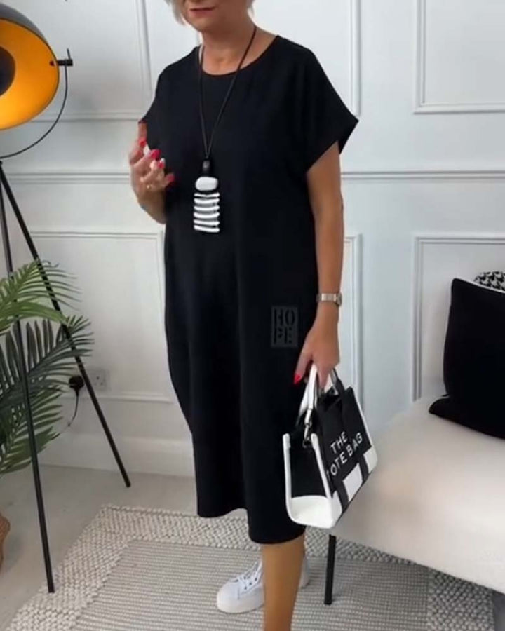 Susanna | Airy Summer Dress with Round Neckline