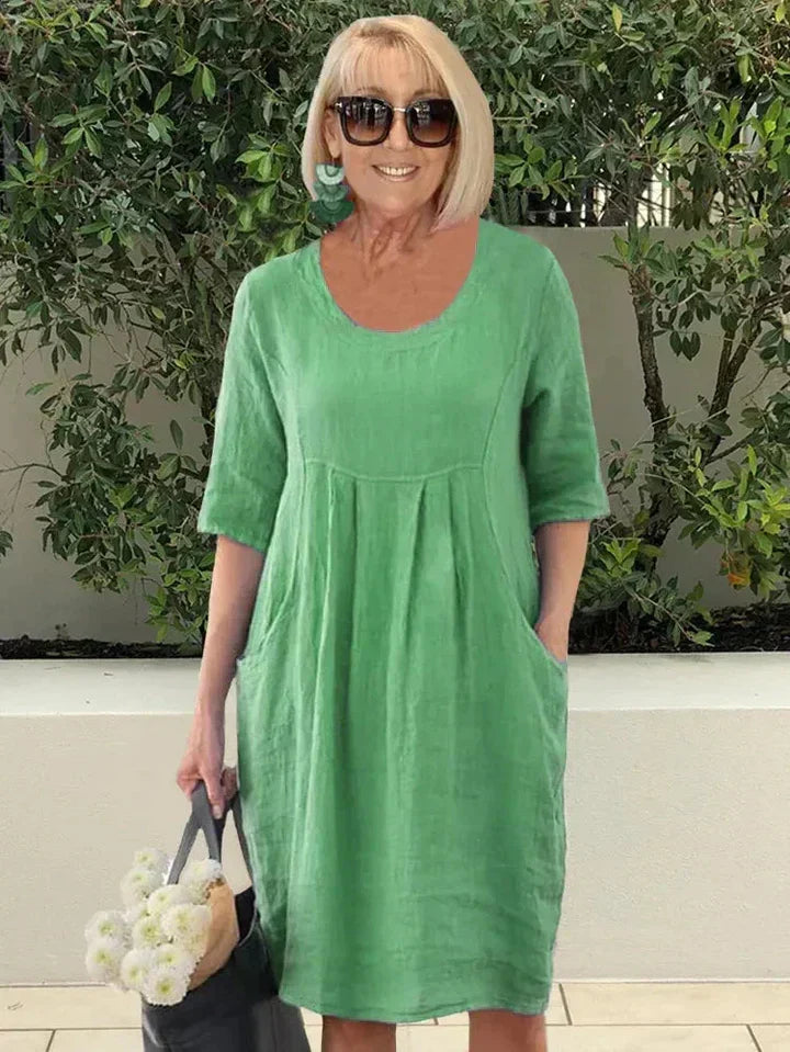 Sophia™ - Loose Dress With Pocket