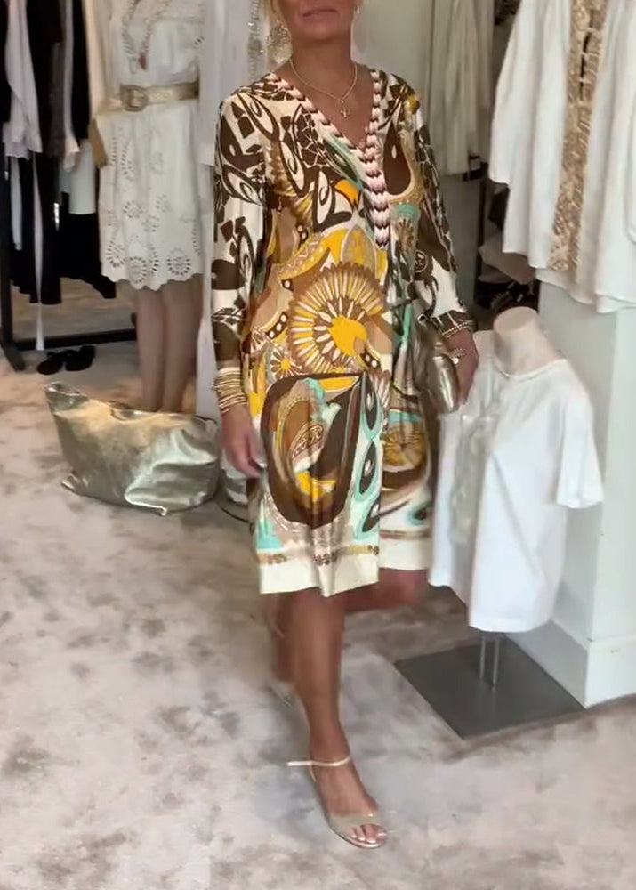 Mariane™ - Vintage Print Dress