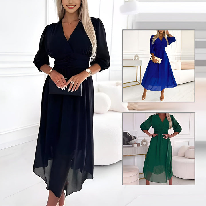Chiara | Lightweight Silk Chiffon Summer Dress