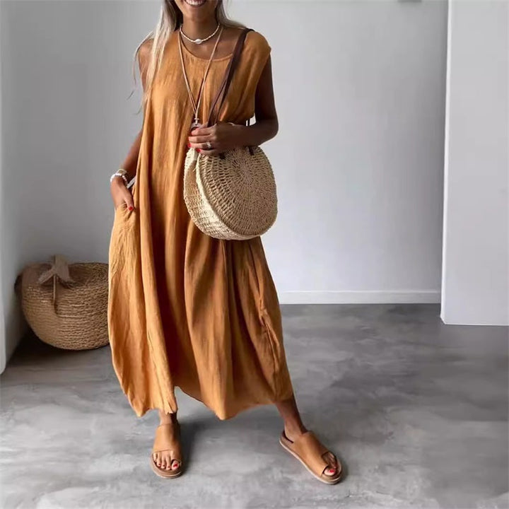 Noemi | Casual Sleeveless Dress with Pockets