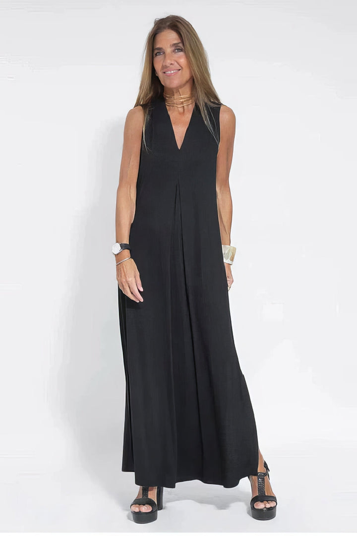 ELISE | Elegant Long Dress with Free Cardigan